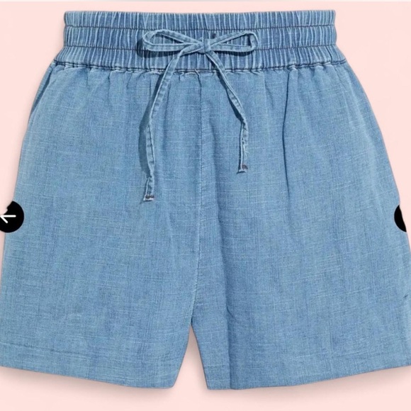 Alice+Olivia chambray shorts - Picture 4 of 6